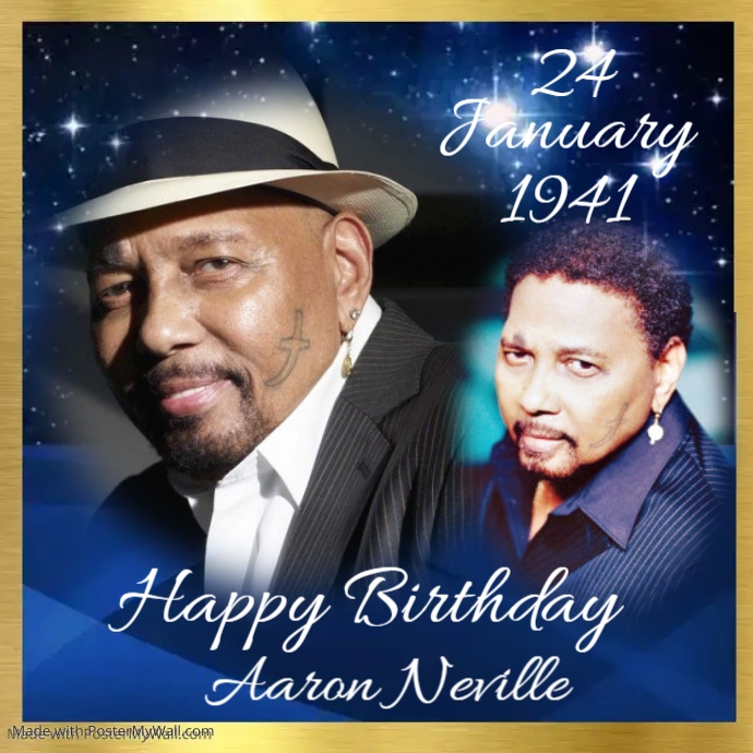 Happy 81st birthday Aaron Neville! 