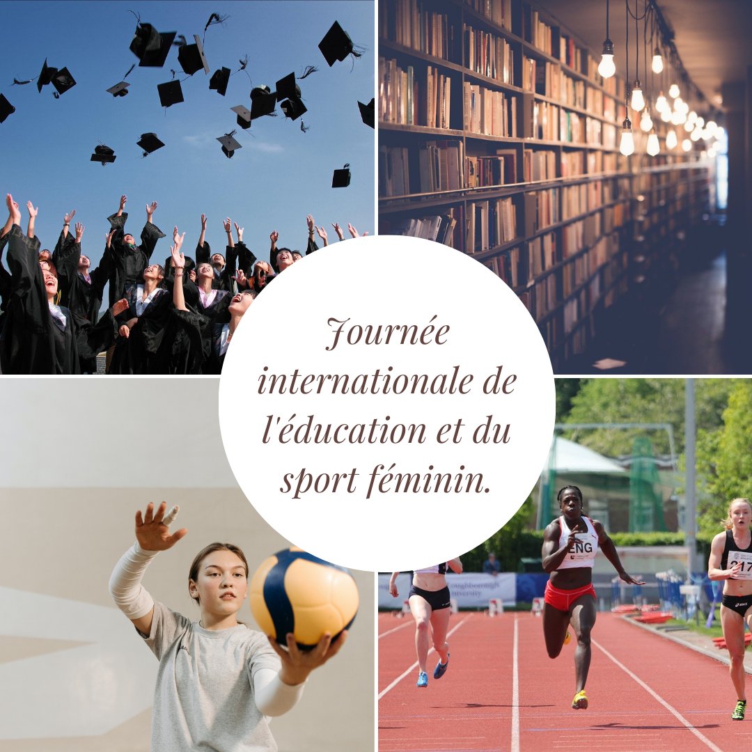 C'est la journée internationale de l'éducation et du sport féminin !