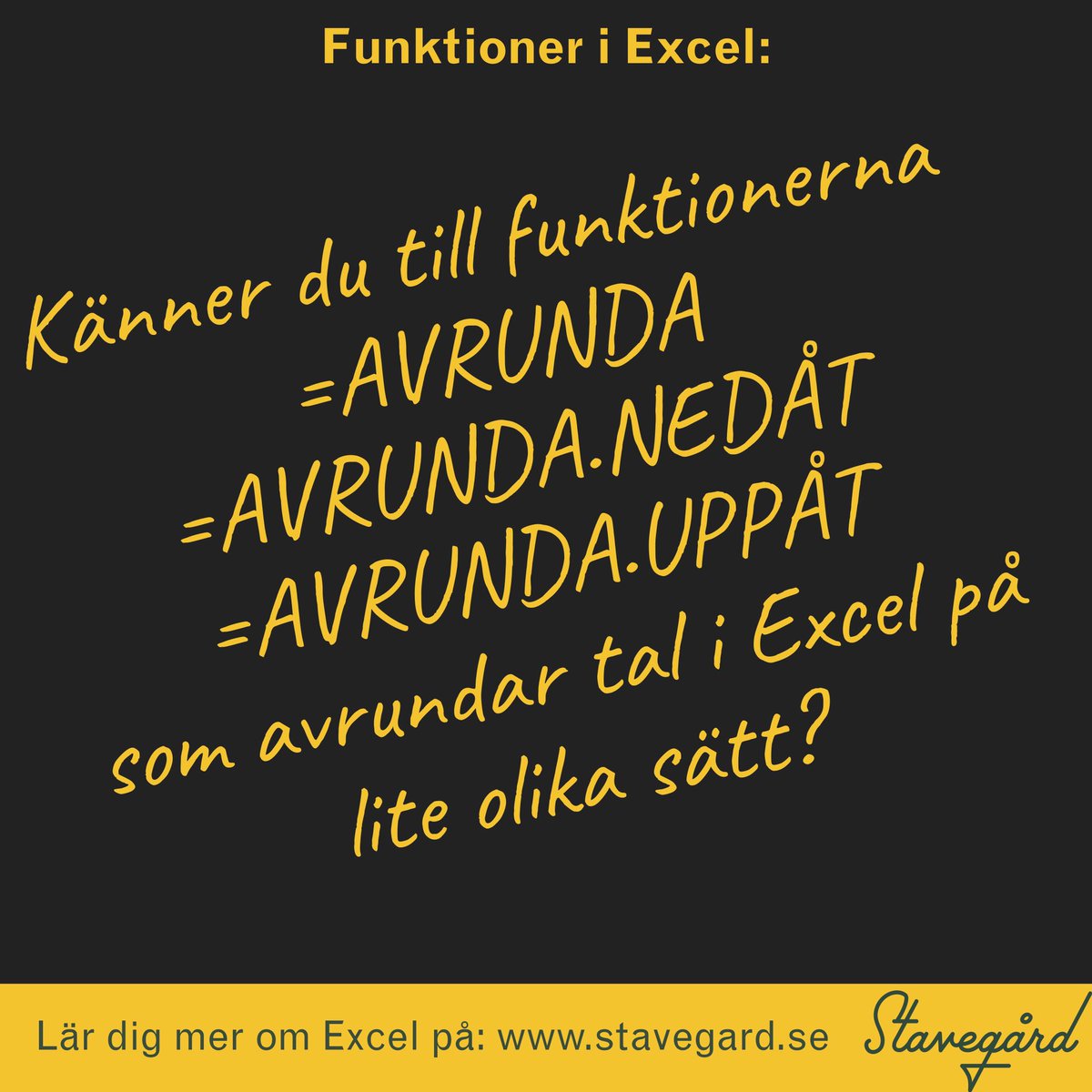 DavidStavegard's tweet photo. Har du koll på när du ska använda vilken av dessa? #Excel #JobbaSmartare #vardagstips https://t.co/mNkXlpffGe