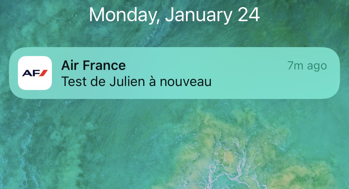 Pod (@pod_sec) on Twitter photo C'est bon Julien, ça marche! Envoie sur prod :) <a href="/AirFranceFR/">Air France FR</a> vous pouvez lui laisser le message SVP? Merci :)
#avgeeks C'est bon Julien, ça marche! Envoie sur prod :) <a href="/AirFranceFR/">Air France FR</a> vous pouvez lui laisser le message SVP? Merci :)
#avgeeks