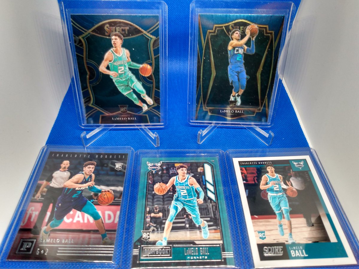LaMelo Ball top row $8 each
Bottom row $3 each or $22 for all @HobbyConnector @sports_sell @CardboardEchoes https://t.co/ny1963ybSA