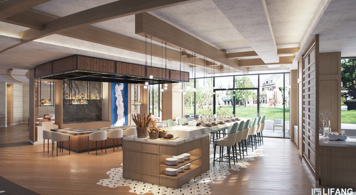 Renderizado de interior del Hotel Hilton por Lifang

#Lifang #render #renderizado #arquitectura