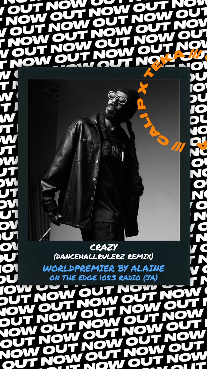 LowLowRecords (@lowlowrecords) on Twitter photo 'Crazy' Remix by <a href="/DancehallRulerz/">DancehallRulerz</a>
Out now ππ₯
At 22.00 Berlin time > premiere by <a href="/Alainesinga/">Alaine Laughton</a> on <a href="/edge105fm/">The Edge 105 FM π―π²</a> π―π² with appearance of <a href="/CaliPmusic/">CALI P</a> himself :)
Listen edge105.com
#crazy #remix 'Crazy' Remix by <a href="/DancehallRulerz/">DancehallRulerz</a>
Out now ππ₯
At 22.00 Berlin time > premiere by <a href="/Alainesinga/">Alaine Laughton</a> on <a href="/edge105fm/">The Edge 105 FM π―π²</a> π―π² with appearance of <a href="/CaliPmusic/">CALI P</a> himself :)
Listen edge105.com
#crazy #remix