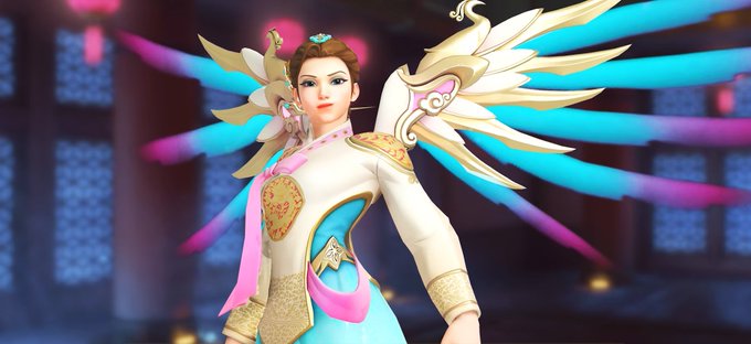 Mercy Skin 2022 Christmas Seolbim Mercy Skin Revealed For Overwatch Year Of The Tiger Event 2022