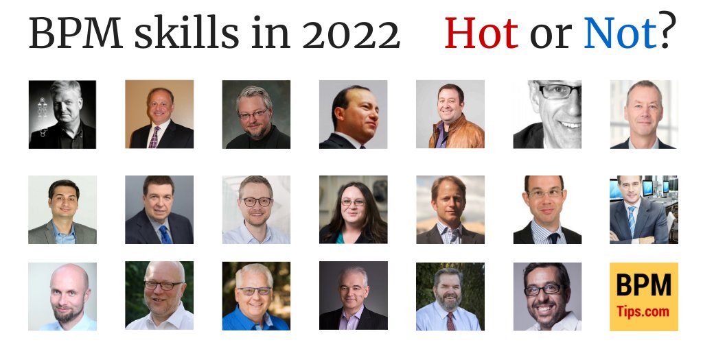 BPMTipsDotCom's tweet image. Which #BPM skills will be hot in 2022? Check answers from top experts! bpmtips.com/bpm-skills-in-…