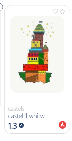 5H3RLOCKED's tweet photo. Castel 1 white
Very nice collection of castels #KLO #AVAX #Avalanche #NFT #nftart #art
https://t.co/uq4Ao3KNll https://t.co/k9TwHsClUK