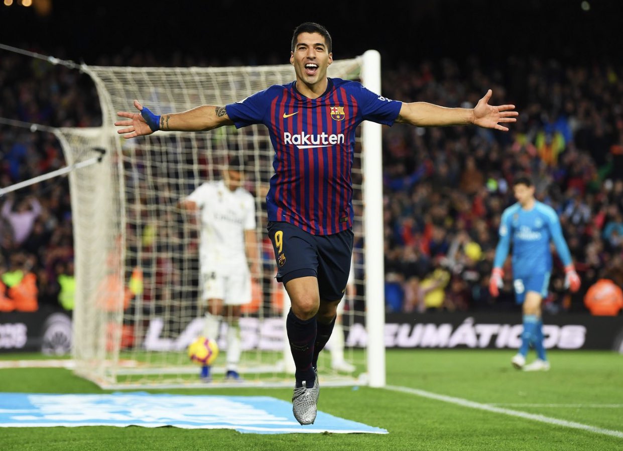  Happy birthday to Luis Suárez who turns 35 today. El Pistolero    