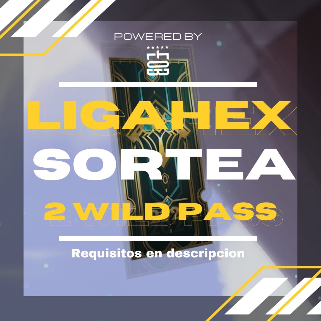 LigaHex's tweet image. ATENCIÓN SORTEO 🔥
Liga HEX x @EternalOB_ 

Participa por el premio de dos pases salvajes!

∆ Para participar Sigue los siguientes Requisitos.

📌Seguir a @LigaHex
📌Seguir a @EternalOB_
📌Rts + Mg
📌Etiquetar a 3 Amigos/as 

Te lo vas a perder 🤩🔥
#GoLigaHex #WildRift