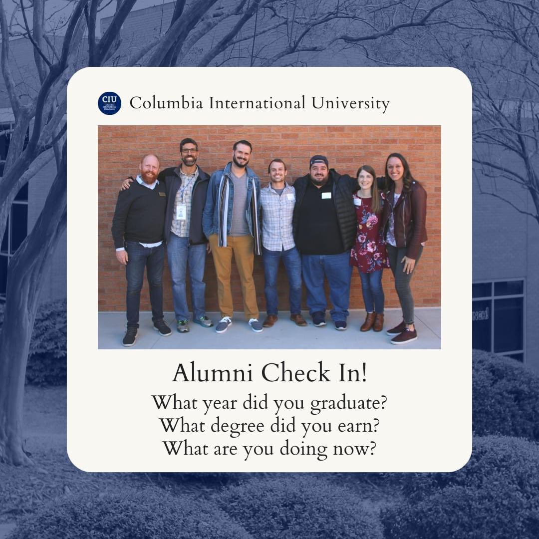 On this International Day of Education, we want to hear from those who chose CIU for their education - our alumni! What year did you graduate CIU, what degree did you earn, and what are you doing now?
#WeAreCIU