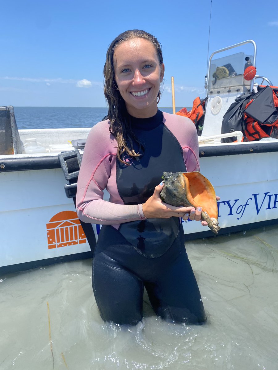 Congratulations to lab member Ieva Juska! Today she defended her MS Thesis: “Examining Metabolism in #Seagrass  Meadows: Trends in Respiration and Non-Dissolved Gas Ebullition”. The work mined our 10-yr aquatic #eddycovariance database and used a novel bubble trap design @vcrlter