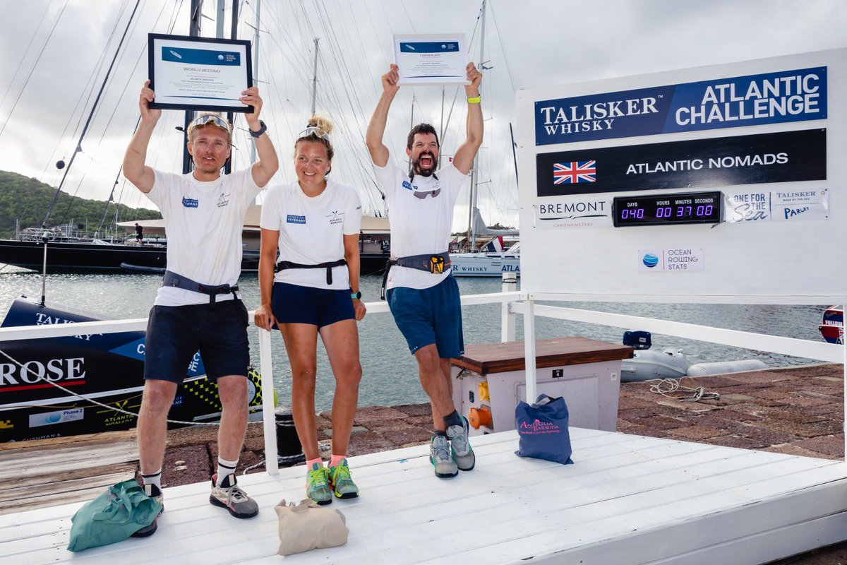 WOW…40 days and 37 minutes! What a journey and I couldn’t have asked for two better teammates! Absolute rocks! Thank you so much for all the support back home - it meant the world and kept us going everyday 🥰