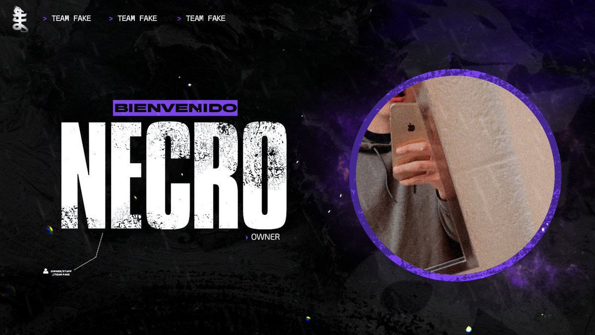 Heavygodtv_2's tweet photo. #PRESENTACIÓN
Queremos darle la cálida bienvenida, a Nuestro nuevo Owner @necroarkness
¡Bienvenido a la familia! 🥳
⚜️ | #GODFK
🏆 | #AlwaysFK https://t.co/yOQnnyj9e3
