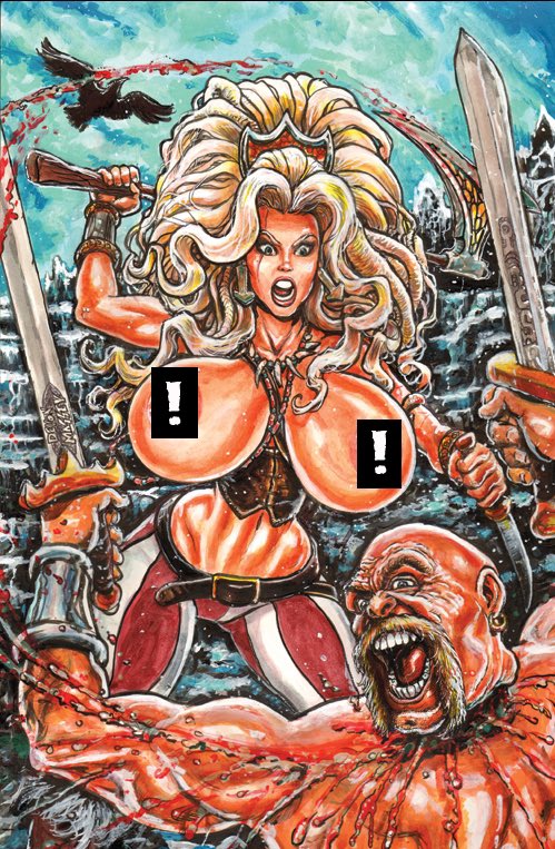 BadAxeStudios's tweet photo. The “Lady Ragnarok” #1 Kickstarter campaign is releasing a new cover by my good buddy, Devon Massey, into the reward Add-Ons!  
Follow the link to grab up something and help bring this adventure to life!

https://t.co/hNWyEL50lG https://t.co/ZD7lRHMqcj