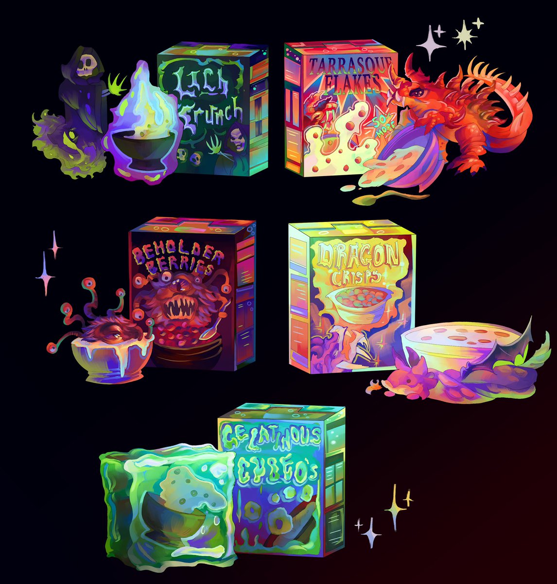 Icekoldsoup's tweet image. Man do I really have to roll initiative just to eat my cereal