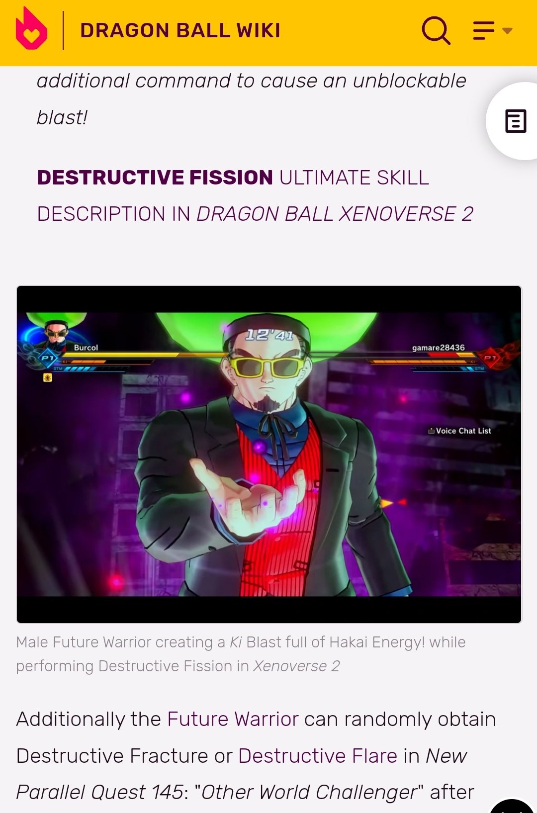 Dragon Ball Xenoverse, Dragon Ball Wiki Brasil