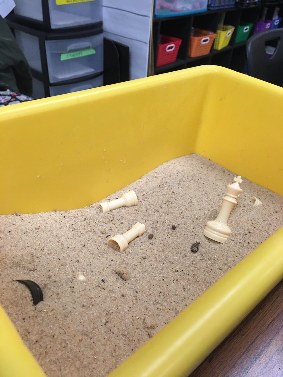 PepperCIC's tweet photo. Rapid Changes to Earth had the kiddos at the edge of their seats today! They enjoyed watching the destruction from our mini earthquake, landslide and volcano π¬ππ Bonus: we made a lava rock! #goingforthegoldCSES #rapidchanges @JanelleMHardin @rphife @WoodsComal https://t.co/gXGNsV748w