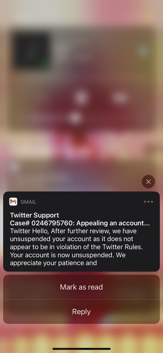 coohns's tweet photo. @cheyxniece I literally filed an appeal last night as a little joke cuz I remembered one time they declined and then see this when I wake up https://t.co/gZKXi7TksI