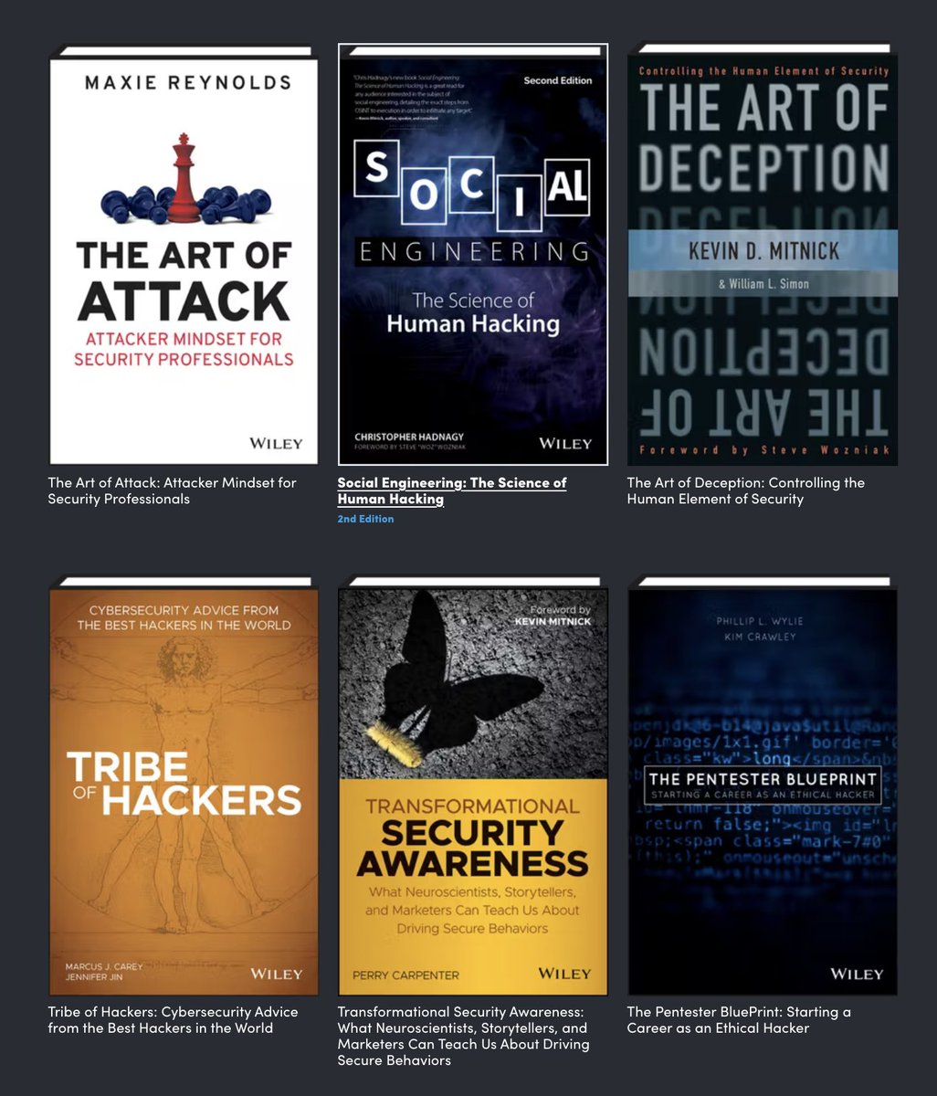 JBizzle703's tweet image. Let's do another @humble giveaway. Great books inc. all the @TribeOfHackers books (check out chapter 7 in the Blue Team one😉), Kali Linux Bible, @kim_crawley and @PhillipWylie's Pentester Blueprint and a lot more!

To win:
☑️ Follow @JBizzle703 
🔄 Retweet Tweet
🗣️ Comment below