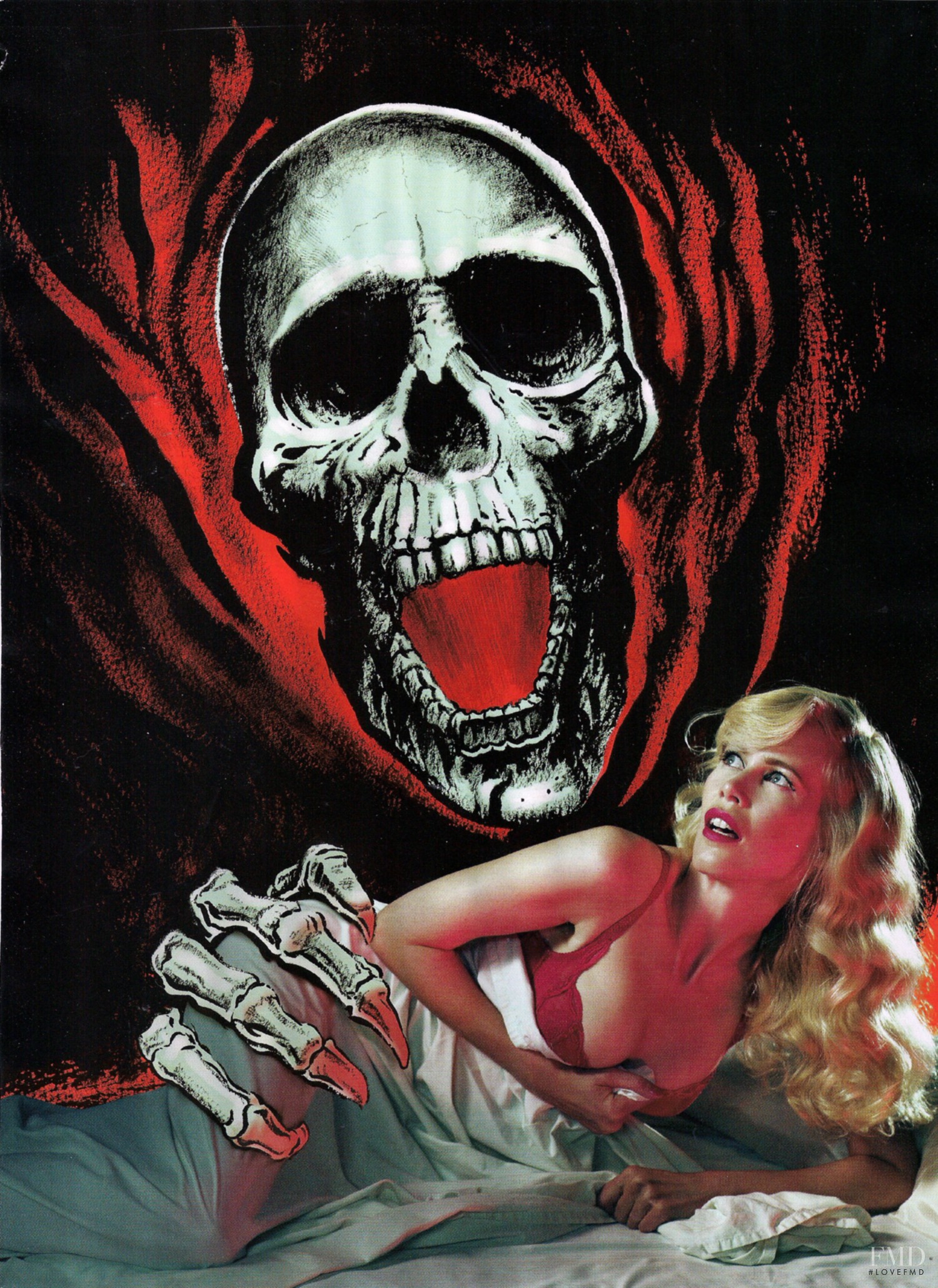 Хоррор иллюстрации в стиле «Pulp Art»