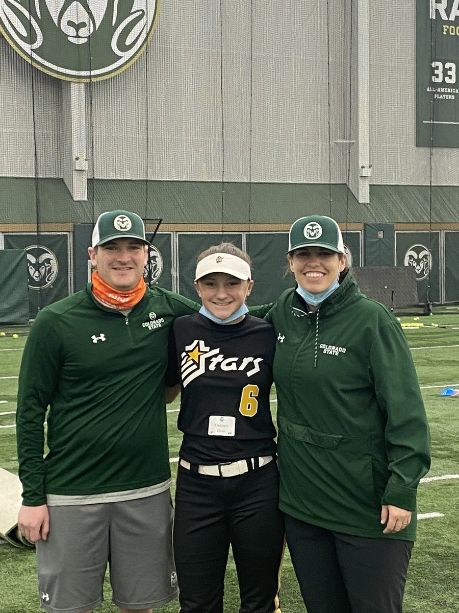mackglenn2025's tweet photo. Thank you @CSUSoftball and @Coach_Fisher for an AMAZING camp this weekend!! Thanks for the opportunity, the support, and all the feedback I received this weekend! @ColoradoStars06 #family #adjustability #csusoftball https://t.co/0PzreO4Qx1