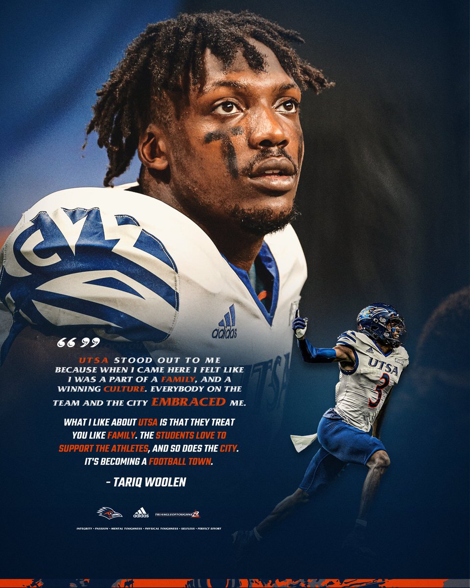 utsafbrecruit's tweet photo. . @_Tariqwoolen ๐ฃ๐๐
#WhyNotUTSA #ForThe210 #210TriangleOfToughness https://t.co/T6xdS8EPqL