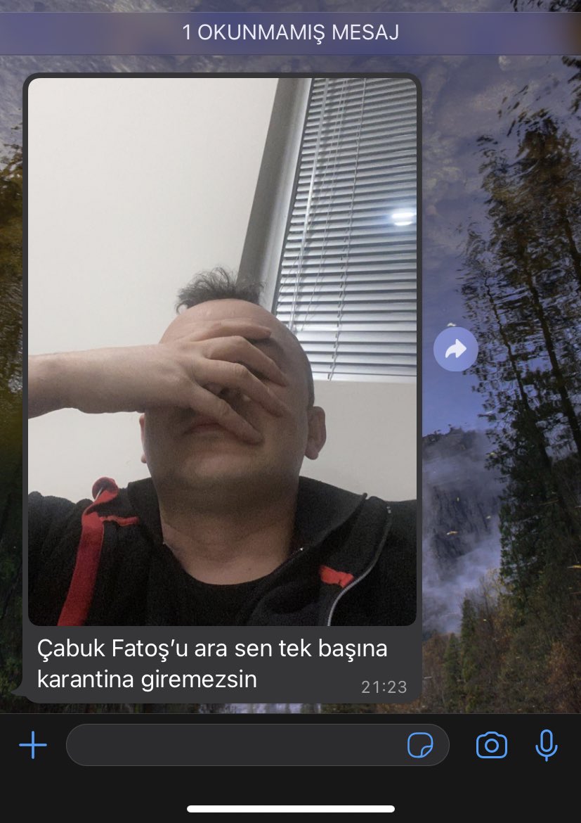 Bir Okunmamış Mesaj <a href="/minnakfiL/">Hay Gidi FATOŞ Hay 👱🏻‍♀️</a>