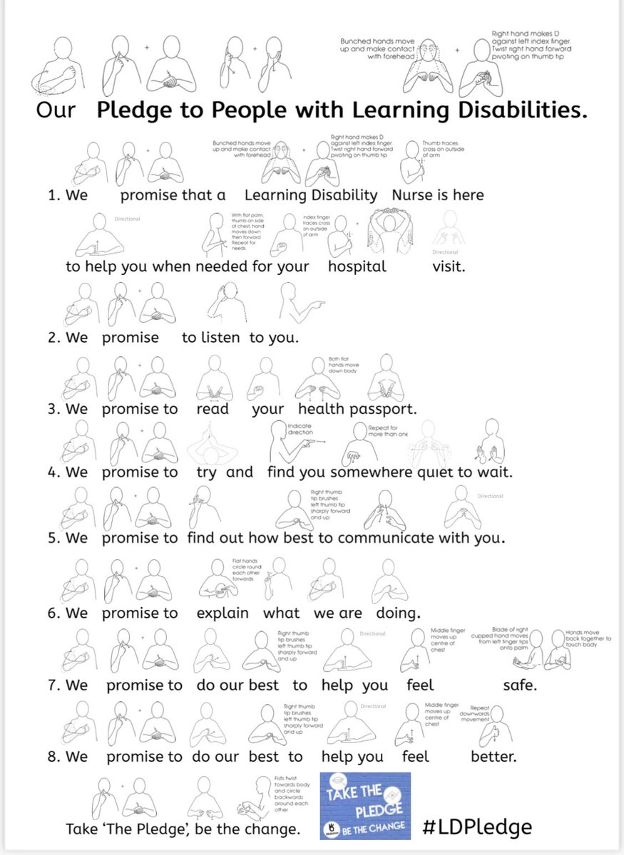 MakatonLDND's tweet photo. Pledge to people with learning disabilities in Makaton.

“This I feel captures why Makaton should be incorporated through  LD nursing degree “

sign the Petition https://t.co/gihVjRtfYR via @UKChange @RCNNRN @WeLDnurses @WeNurses @MakatonCharity @LWNurses https://t.co/a4h2RhJemS