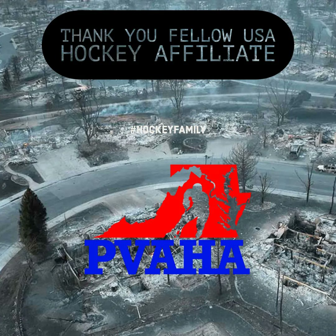 CoAmateurHockey's tweet photo. #PVAHA adds to the list of @USAHockey affiliates supporting the @CoAmateurHockey #MarshallFire relief fund - THANK YOU!! https://t.co/Yo5E9YwkN6