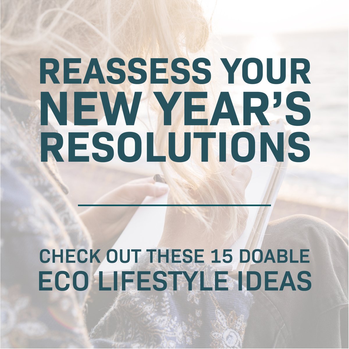 CircularEconMfg's tweet photo. Realizing your resolutions weren't very realistic? 
Don't give up; just to set more doable #goals.

We’ve got you covered with a list of 15 easy steps you can take to walk into the new year with more sustainable habits. Check them out at our link in bio and make the pledge today. https://t.co/LixLORiUOx