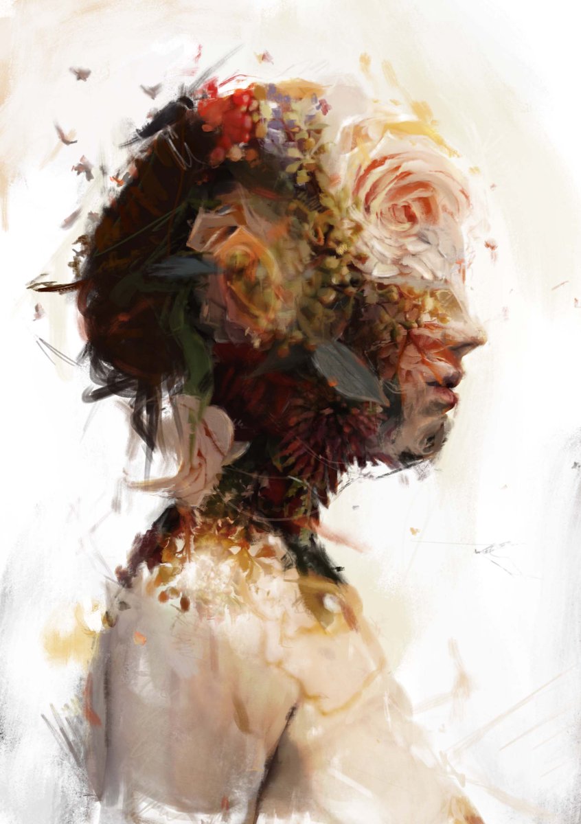 Thami_Ouafssou's tweet photo. My flowery artworks 🌼🌹

All sold out except for the second one ! 

"Nuit Blanche " is still available on my @KnownOrigin_io ✨

 #digitalart https://t.co/xilpvaydBx