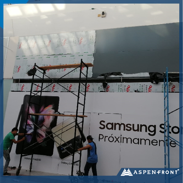 Aspen_Front's tweet photo. Aquí una gran obra, en Plaza las Américas
Cancún, Quintana Roo 📍
 .
Gran Calidad y Durabilidad, que sólo el Panel de Aluminio Alucomex® puede ofrecer!
 
Cotiza tu Fachada sin compromiso 👇
Bodega Mérida
Arelly Núñez
📲 (999) 553 6273
☎️ (999) 946 0100
📧 merida@aspenfront.com https://t.co/MTgkP1JJbT