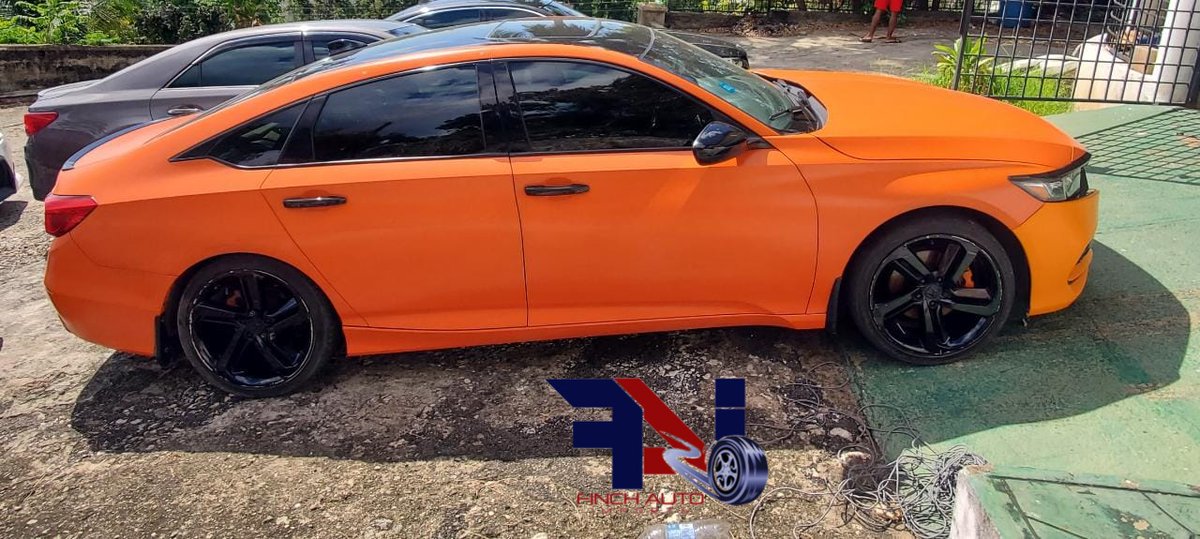 OVER_RICH's tweet photo. Honda Accord Sport For Sale
Year: 2018
Engine Type: 1.5L Turbo 
Colour: Black
Transmission: Automatic
Mileage: 70,××× kilo
PRICE: $3,800,000 NEG

Wrapped in  satin orange (original colour is black) Honda Sensing, Sunroof, keyless entry, adaptive cruise control &amp; more https://t.co/jrA6PrEzWE