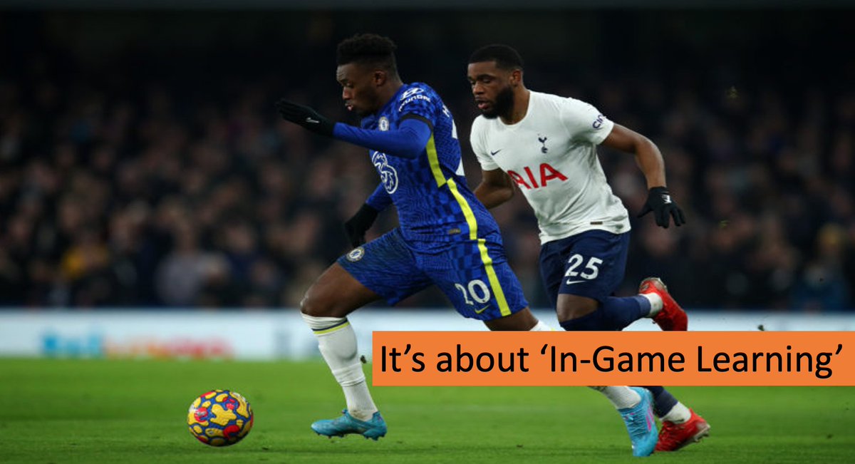Gerard_Jones's tweet photo. Top 🎯 by @TisdaleLuke on 'In-Game Learning'
"It's about in-game learning....player's having the ability to learn in-game very quickly"
Consider how this influences your practice design/how you develop #Adaptable #SelfLearners
How can you develop players to be game-responsive? https://t.co/ZiJ1Ibs1uA