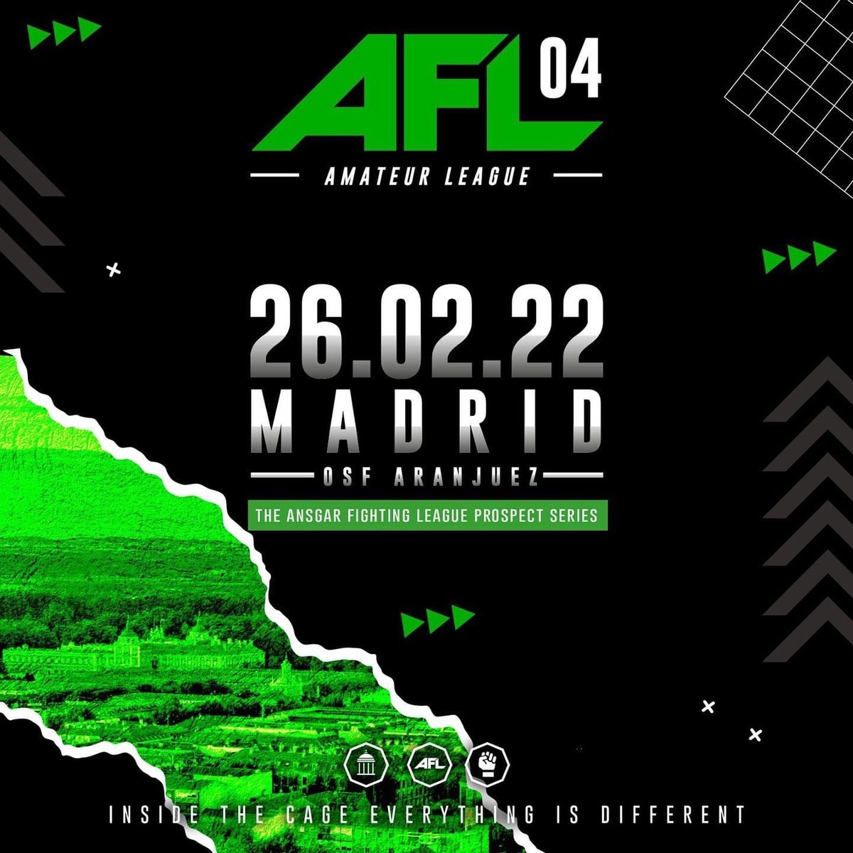 Catch AFL 04 Amateur League this February 22, 2022 in Madrid, Spain!
#AFL4 #AmateurLeague #MMA #Spain #Madrid
