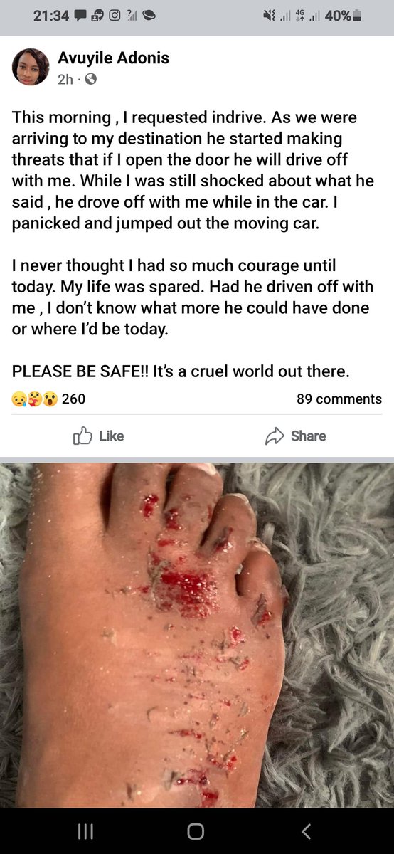 bundu76's tweet photo. Thought of sharing 💔 please be safe https://t.co/giKMI6QxNv