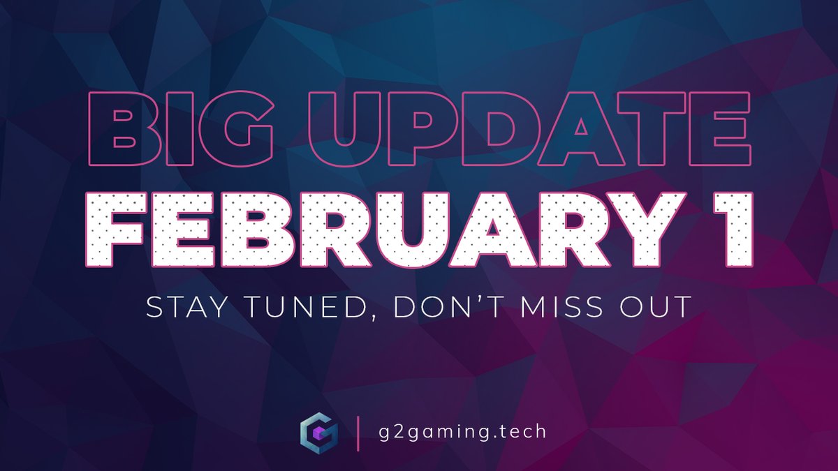 g2_crypto's tweet photo. Current markets are tough but #G2Crypto continues the process! π
On February 1, we will start a great push! πͺ
Stay tuned and turn your red portfolio green with G2! ππ
#bsc #bnb #lotto #crypto #nft #bscgems #bscgem #updates #update https://t.co/q7qVKrNvft