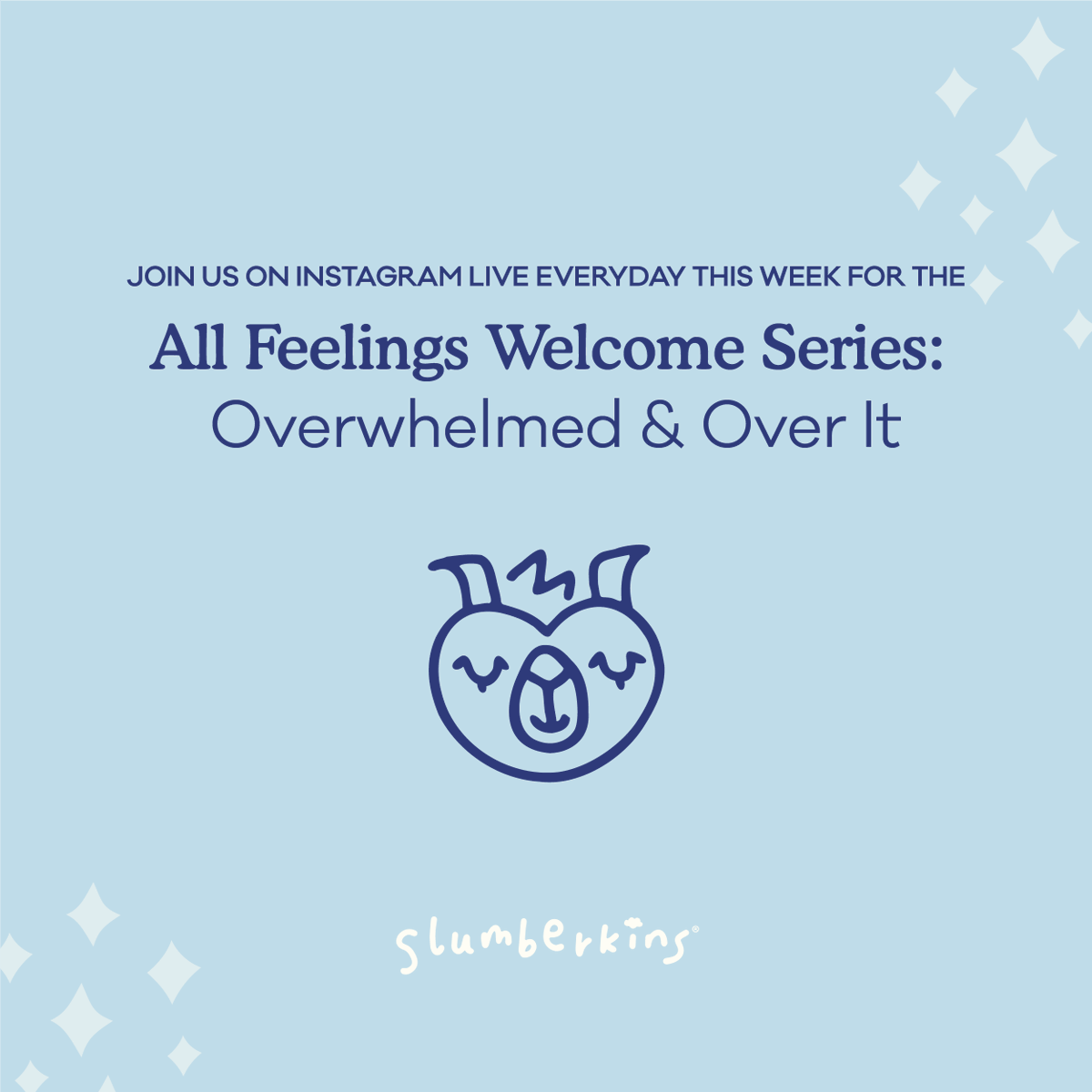 To support the Slumberkins community, we’re going live on Instagram daily with a group of experts who will speak to the unique challenges we’re facing. Follow us on Instagram and tune in this week: bit.ly/3AuyWzL
#Slumberkins #SocialEmotionalLearning