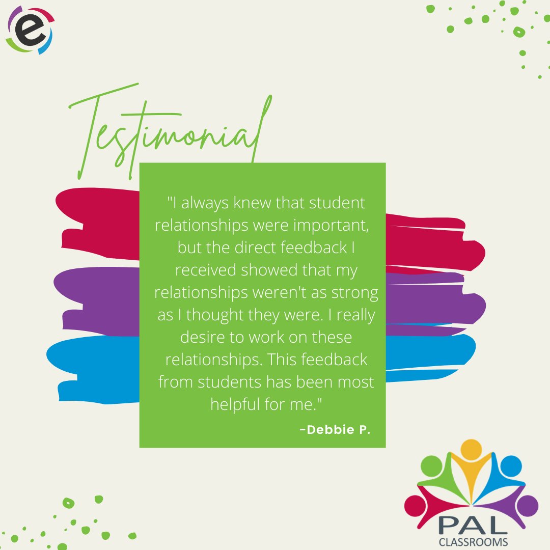 emintsnc's tweet image. After courageously asking ss for #directfeedback, Debbie found that her #perception &amp;amp; the student’s perceptions ab their relationships did not match. She began looking for strategies &amp;amp; opportunities to understand her students more. #Prosocial #classrooms change everyone. #educhat