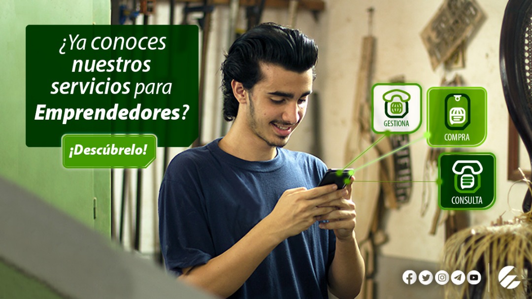 📢 Para nuestros Emprendedores, ofrecemos servicios con tarifas diferenciadas💰, que facilitan la transformación digital de sus negocios. 
👉 Conózcalos en etecsa.cu/es/emprendedor… 
#CubaInformatiza
#NuestraFelicidadEsUnir😁