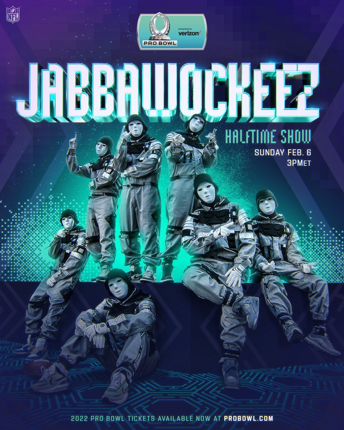 JABBAWOCKEEZ on X: 'With great honor, we would like to announce our 2022  Pro Bowl Half-Time Show. PRO BOWL 2022, JABBAWOCKEEZ HALF-TIME SHOW