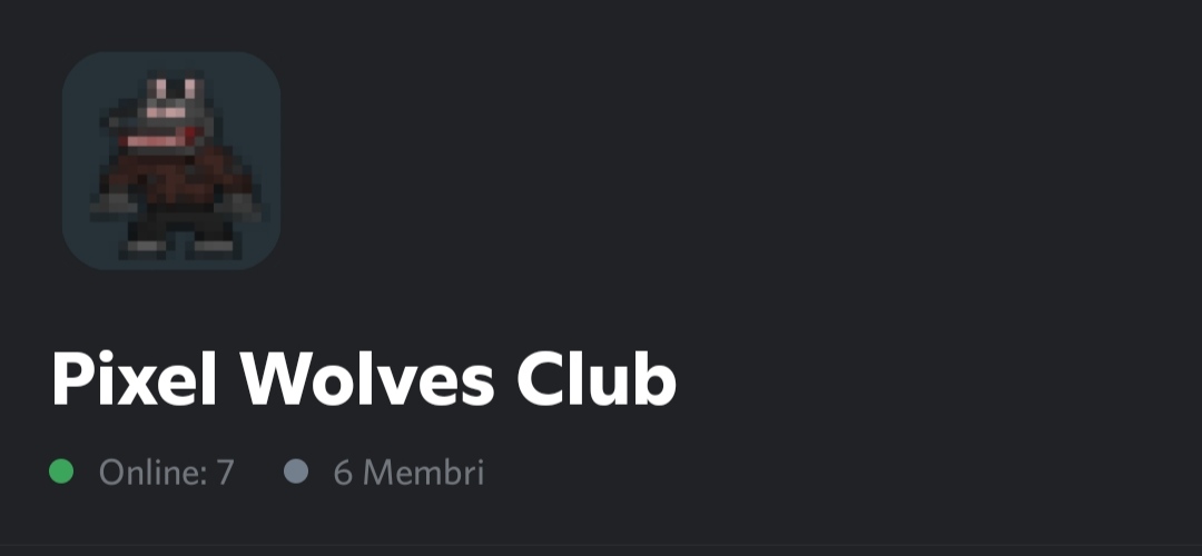 pixelwolvesclub's tweet photo. Join the Discord Server
https://t.co/HjieFloV0L
#NFTCommunity #NFT #NFTdrops https://t.co/R4CU7VGhPd