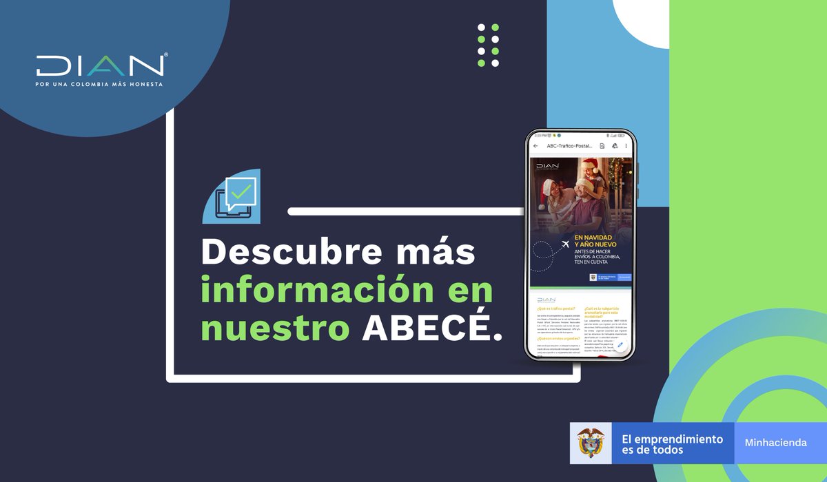 DIANColombia's tweet photo. 💻 Tus compras por Internet, correspondencia o paquetes postales, deben cumplir con algunos aspectos básicos para poder llegar a Colombia sin contratiempos. Consulta más información aquí 👉 https://t.co/2co18AVvSZ https://t.co/aw1eRr0r9W