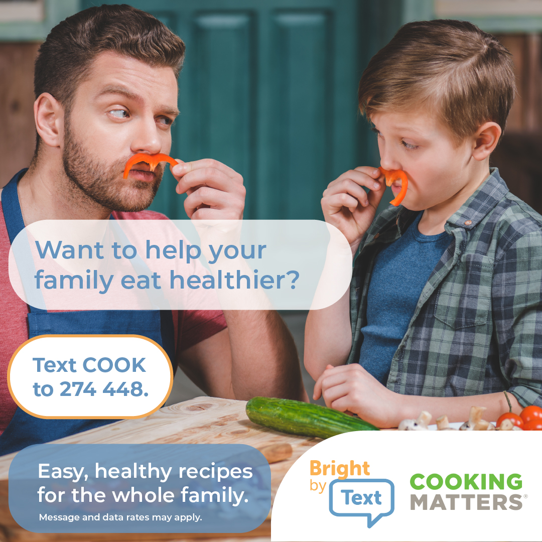 🧑‍🍳Have you joined us yet? 🥘
New recipe coming to your text message inbox soon. 📲Text COOK to 274 448 to make sure you get it!
.
.
🏷️#cookingmatters #MondayMotivation #CookingWithLove #dinnertime #familyfun