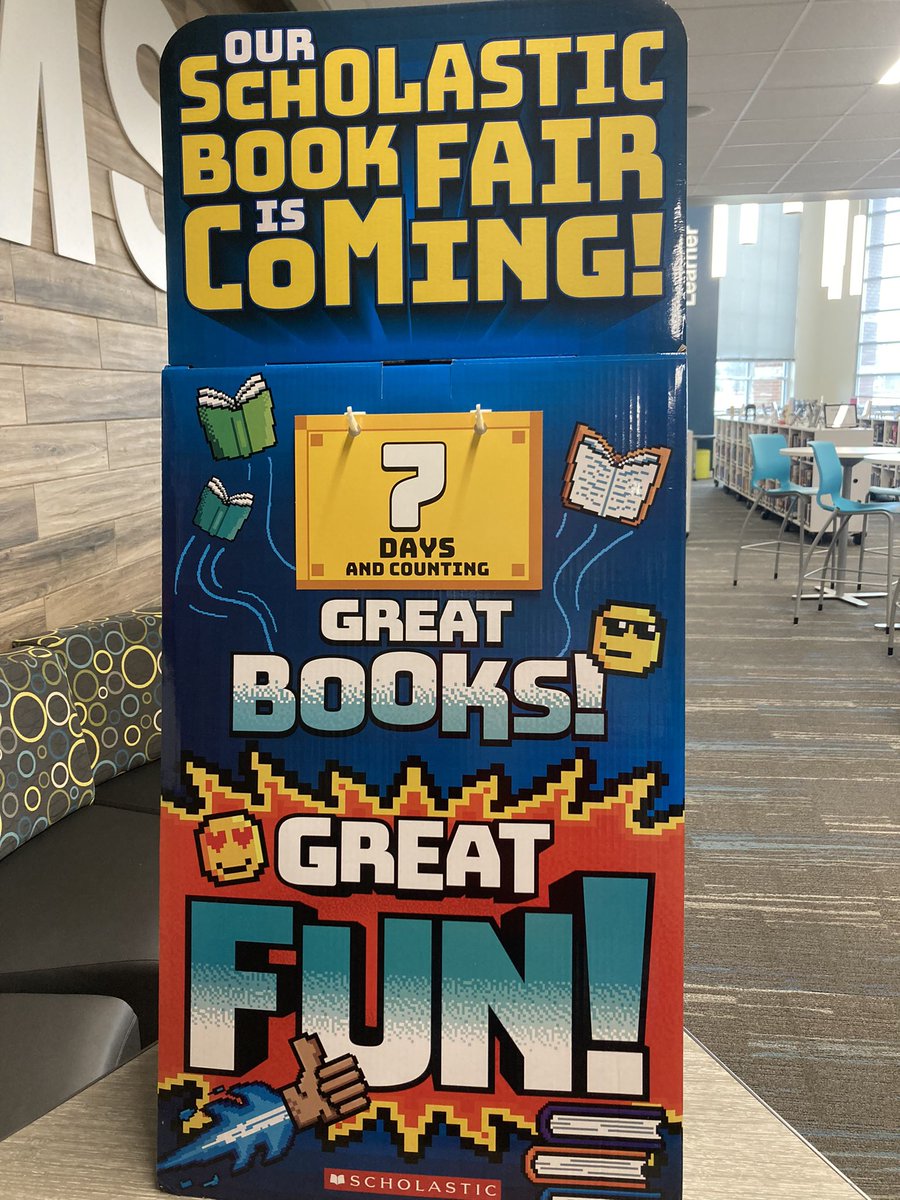 ChessaTimoszyk's tweet image. The book fair is coming! #proudtobeabronco #hmsbroncos