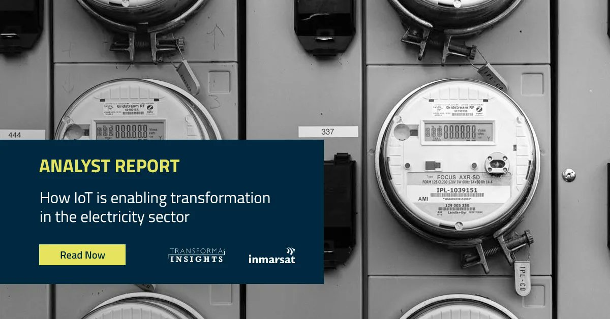 IoTGN's tweet image. Global warming, increased demand and the rapid adoption of e-vehicles have shaken up the #electricity sector. Transforma Insights explores 7 ways #IoT can help take a load off buff.ly/3JBeame | @InmarsatGlobal #utilities