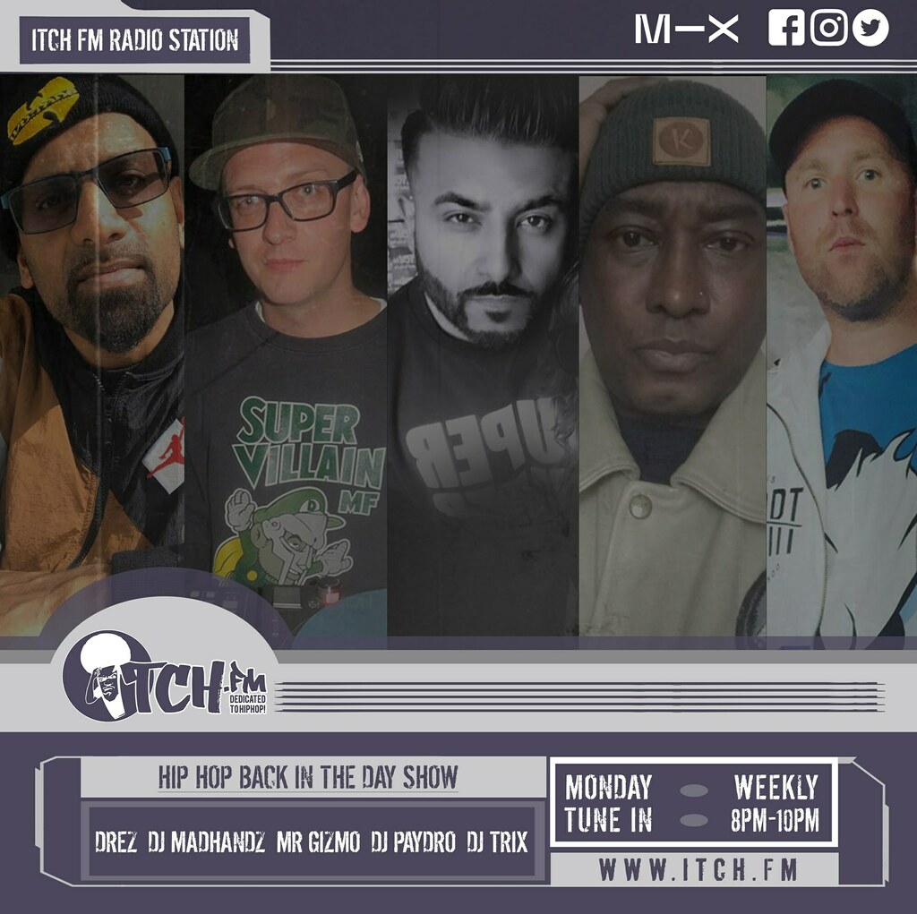 itchradio's tweet photo. #MashOutMondays
https://t.co/rieTldIeoz 8-10pm
@HHBITD Show
@paydrodj
@DJMadhandz
@GizmoTheFunksta
@DJTRIXUK
DREZ https://t.co/kQxOCxQ0Tj