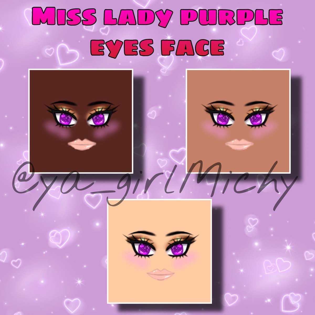 ya_girlMichy's tweet photo. Some random makeup for Royale High, submitted it( hopefully they make it in)
#kateka22 #katerhfaces
#royalehighmakeup #royalehigh #royalehighroblox #robloxroyalehigh #makeuproyalehigh #roblox https://t.co/clv6BzHcxS