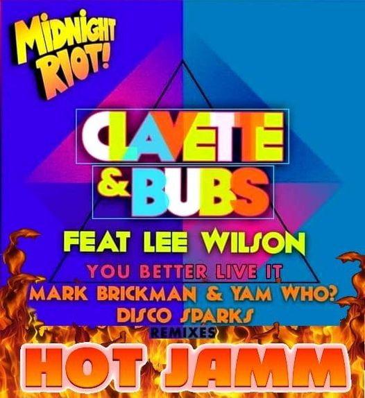 jammfm's tweet photo. ๐ง๐ฅ๐ฅ๐ฅTHE HOT JAMM๐ฅ๐ฅ๐ฅ๐ง Week 04
De HOT JAMM van deze week is de nieuwe van Clavette & Bubs music feat. Lee Wilson - You Better Live It (Disco Sparks Radio Mix aka Richard Marinus & Ed Burley) on Midnight Riot Records
#HOTJAMM #JammFm @clavettemusic
#jammfmhotjamm https://t.co/arkHsuOQsW