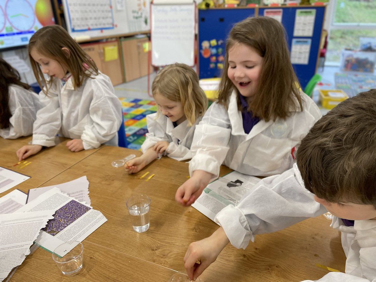 StrontianP's tweet photo. Wow! Thank you Dr Gray! Science in action today. We learned so much. We became scientists with lab coats.
We learned about how to carry out an experiment, pH, coding, new scientific vocabulary, we asked questions, we thought about our senses, we had fun! @UHISTEM https://t.co/hSmo0YscjB