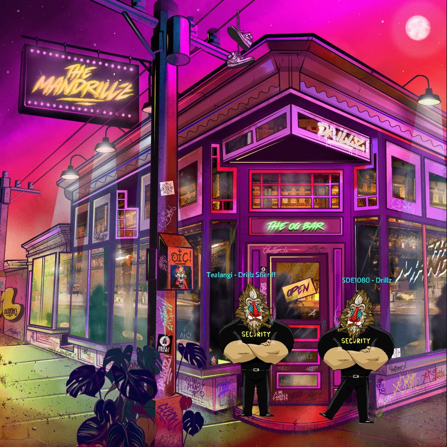 TheMandrillz's tweet image. Props to our mods - best bouncers in the game!

Master of Happy Hour Craze!

Thank you BRO-ooars

#cnft